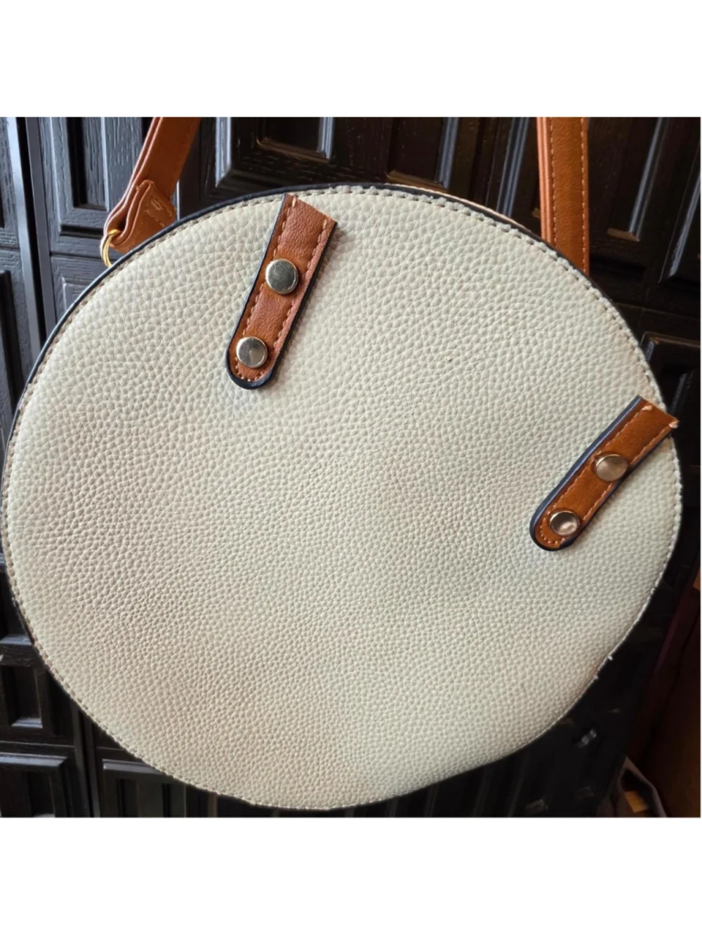 Mudd tan and cream crossbody bag like new #boho #festival ##classy #summer #shop